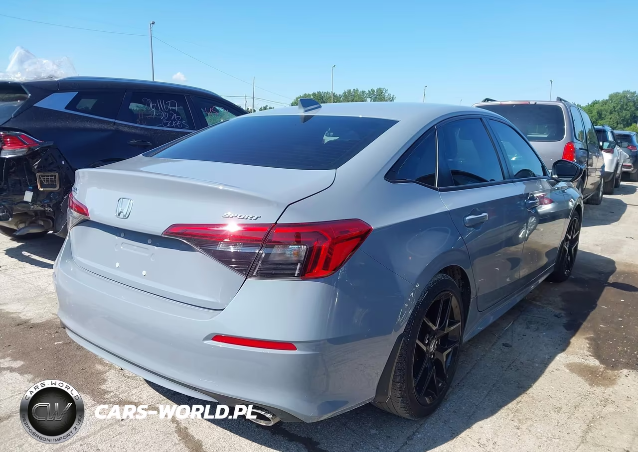 2022 Honda Civic Sport VIN:2HGFE2F58NH608170 - 4