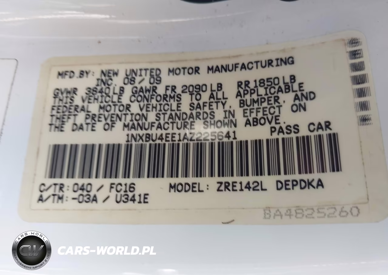 2010 Toyota Corolla Le VIN:1NXBU4EE1AZ225641 - 9