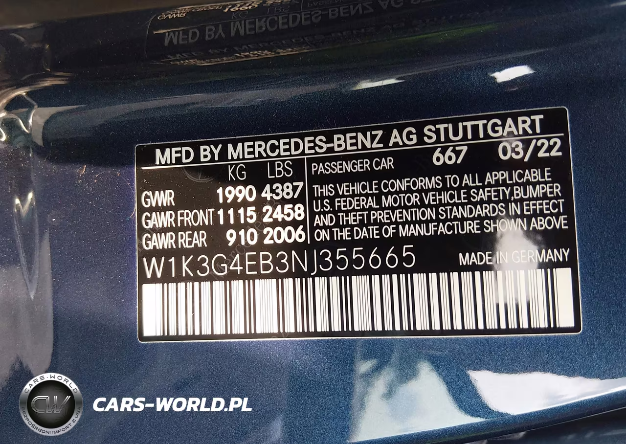 2022 Mercedes-Benz A 220 VIN:W1K3G4EB3NJ355665 - 9
