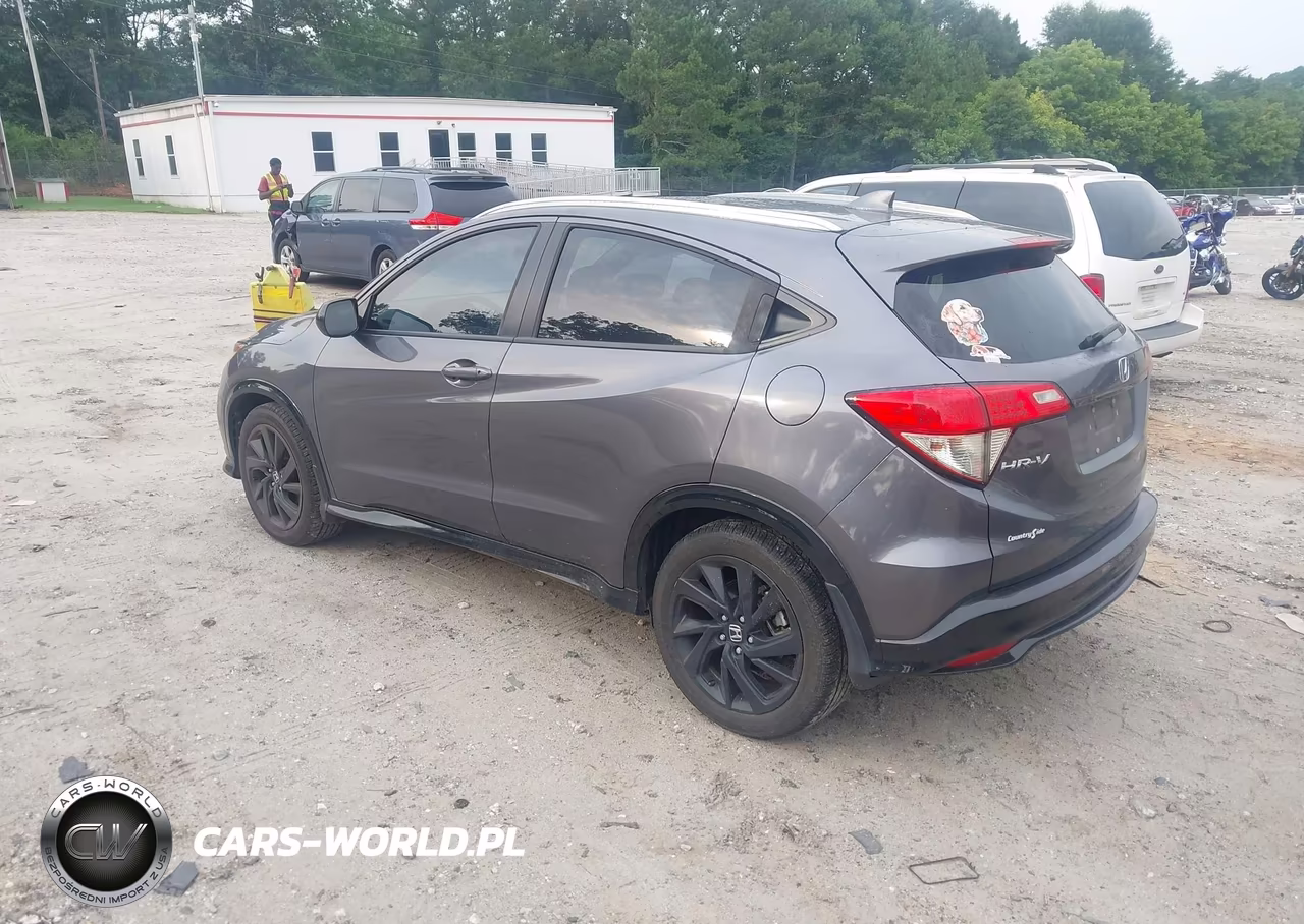 2022 Honda Hr-V 2Wd Sport VIN:3CZRU5H10NM706695 - 3