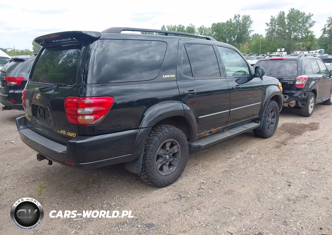 2004 Toyota Sequoia Limited V8 VIN:5TDBT48A04S233593 - 4