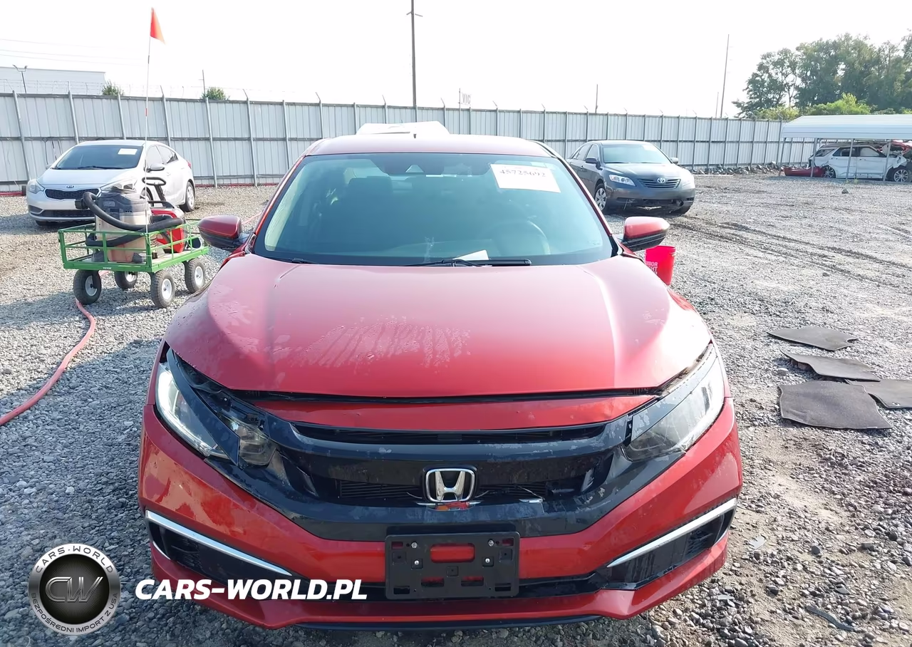 2020 Honda Civic Lx VIN:2HGFC2F65LH600992 - 12