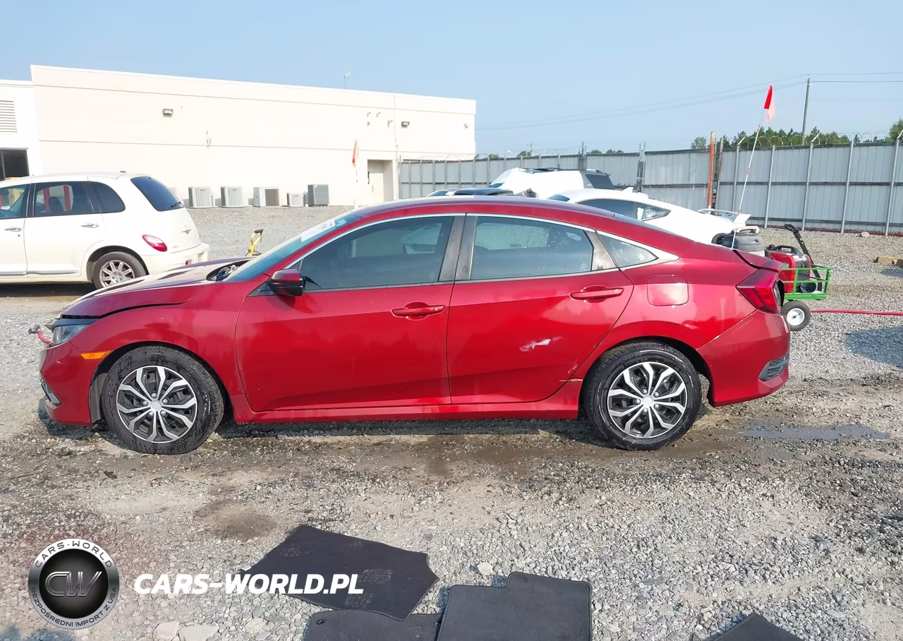 2020 Honda Civic Lx VIN:2HGFC2F65LH600992 - 14