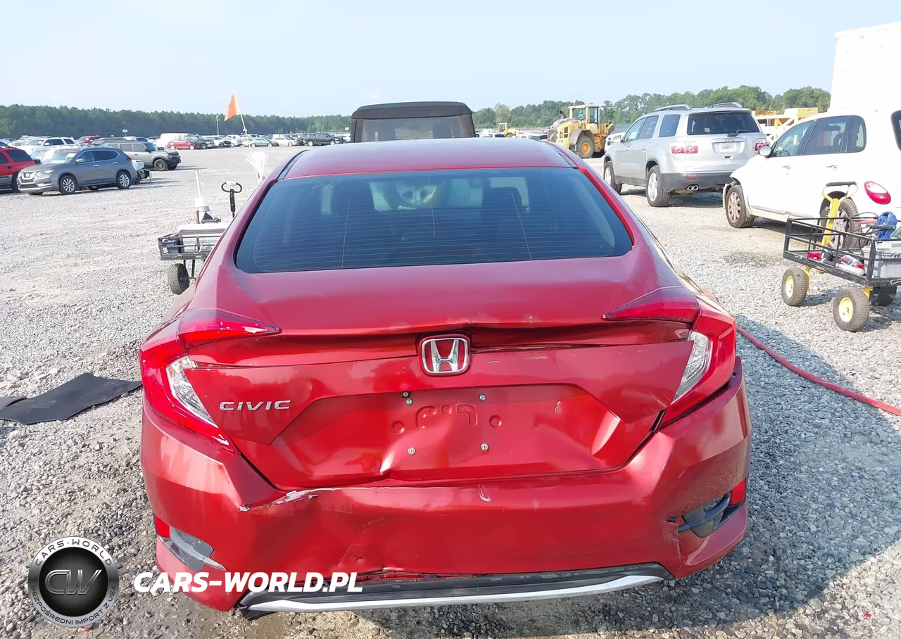 2020 Honda Civic Lx VIN:2HGFC2F65LH600992 - 16