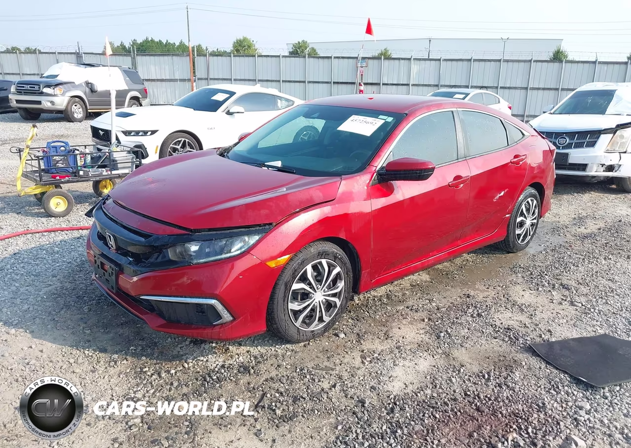 2020 Honda Civic Lx VIN:2HGFC2F65LH600992 - 2