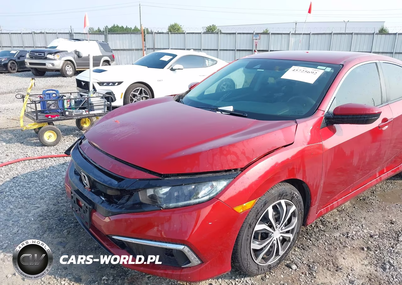 2020 Honda Civic Lx VIN:2HGFC2F65LH600992 - 6