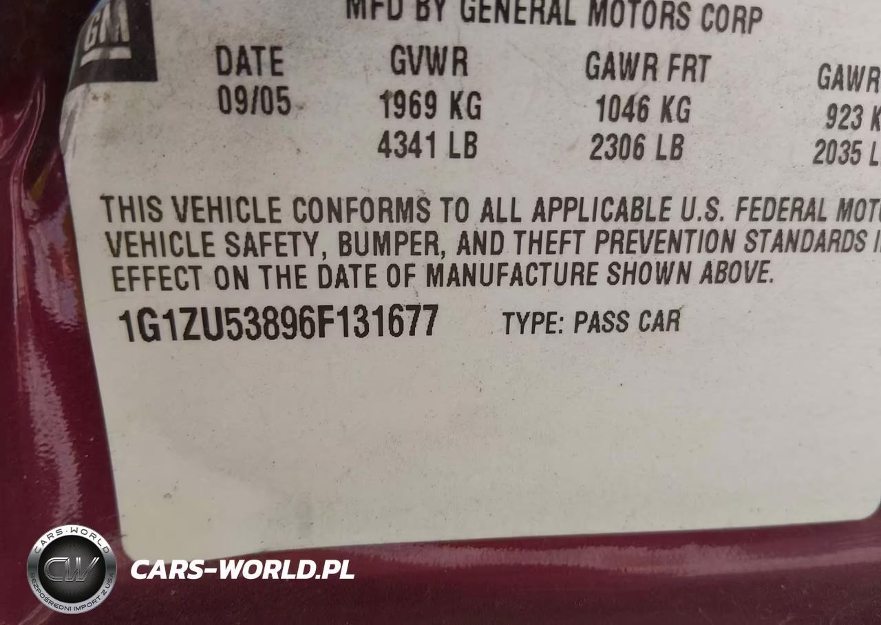 2006 Chevrolet Malibu Ltz VIN:1G1ZU53896F131677 - 9