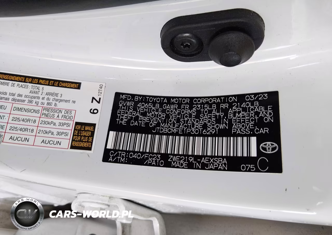 2023 Toyota Corolla Hybrid Se VIN:JTDBCMFE1P3016291 - 9