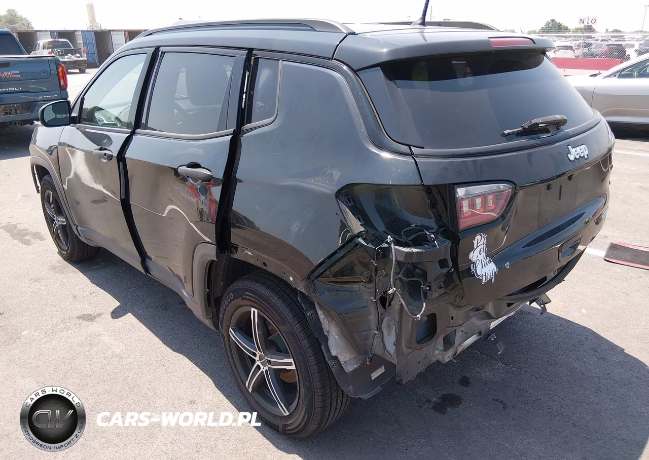 2018 Jeep Compass Sport Fwd VIN:3C4NJCAB4JT181483 - 3