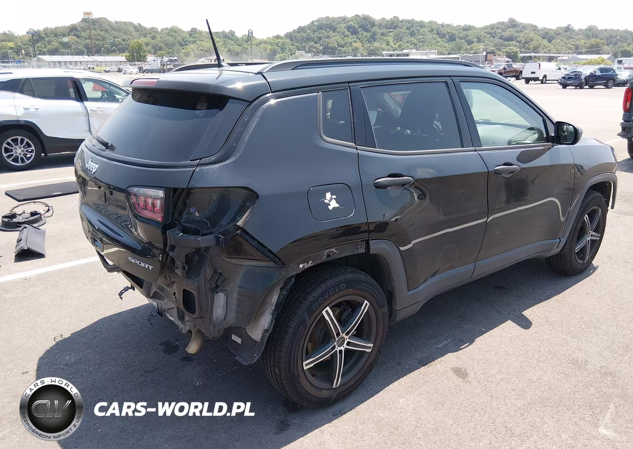 2018 Jeep Compass Sport Fwd VIN:3C4NJCAB4JT181483 - 4
