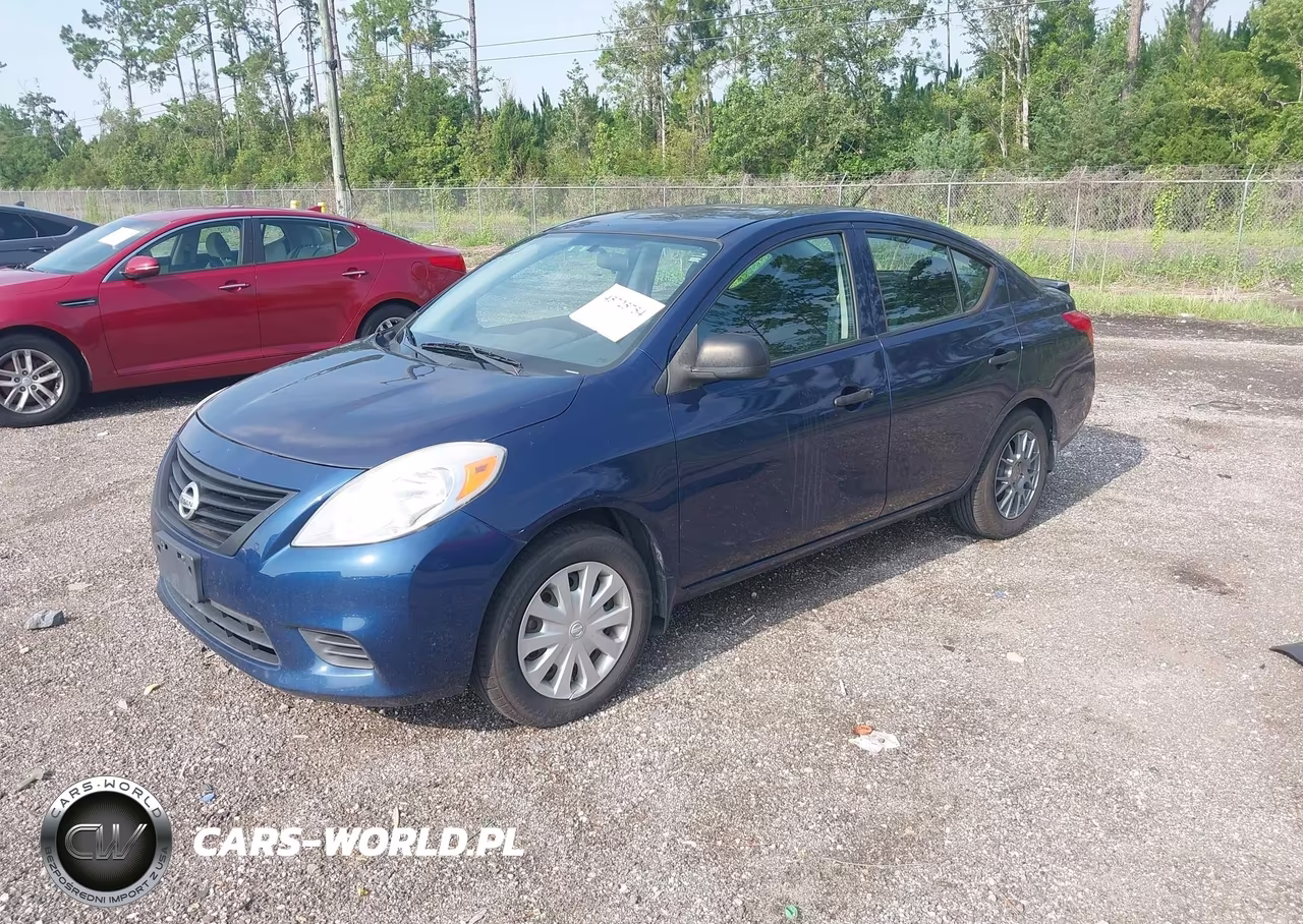 2014 Nissan Versa 1.6 S+ VIN:3N1CN7AP4EL841545 - 2