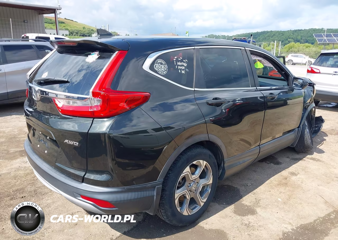2018 Honda Cr-V Ex-L-Ex-L Navi VIN:2HKRW2H86JH644716 - 4