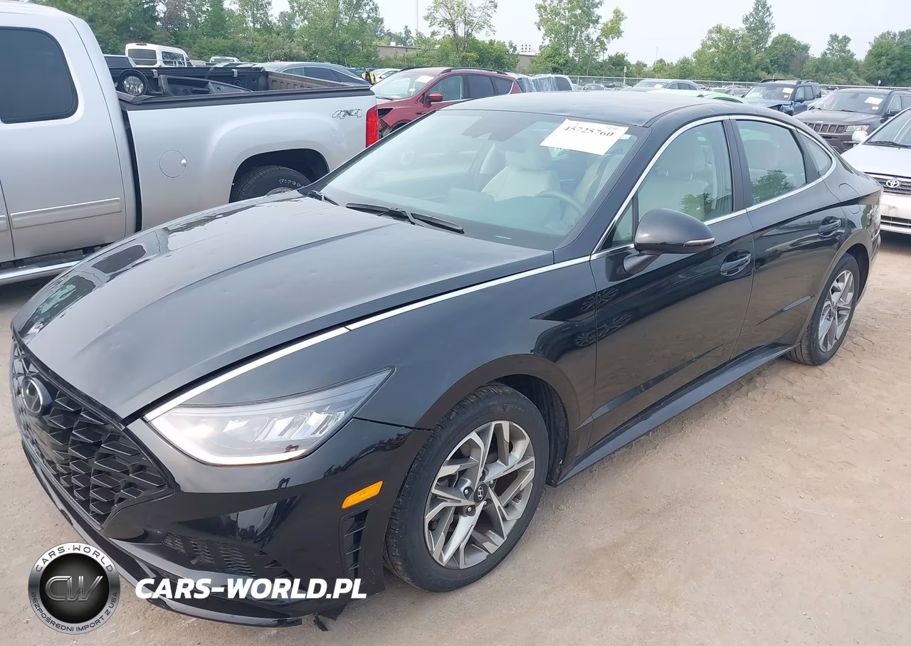 2022 Hyundai Sonata Sel VIN:KMHL64JA0NA220844 - 2