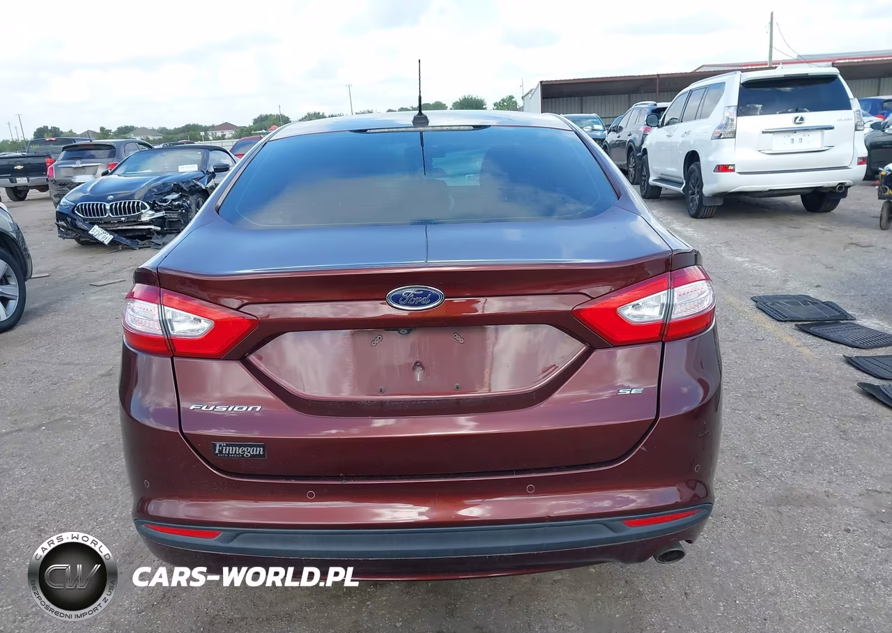 2016 Ford Fusion Se VIN:3FA6P0H71GR252654 - 16