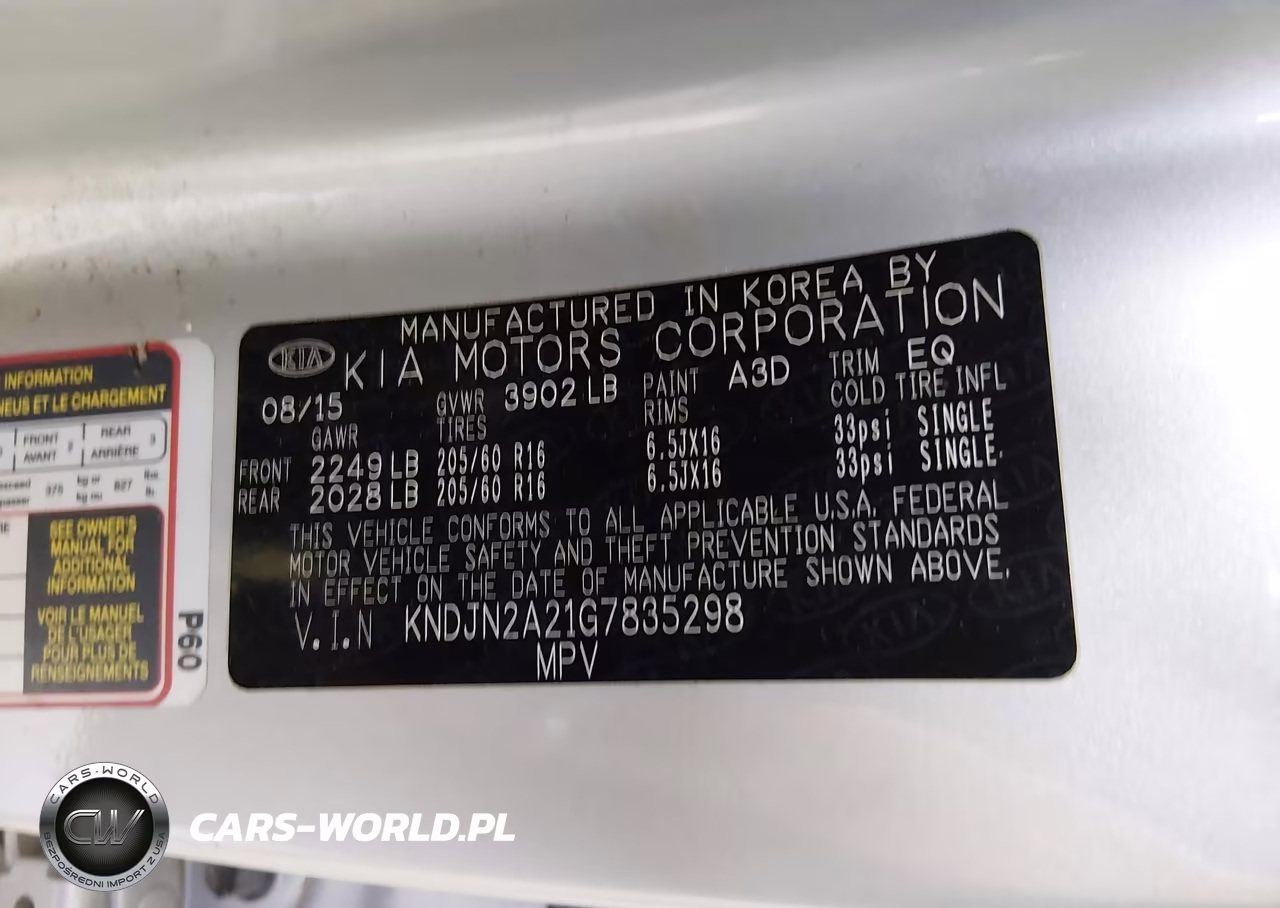 2016 Kia Soul VIN:KNDJN2A21G7835298 - 9
