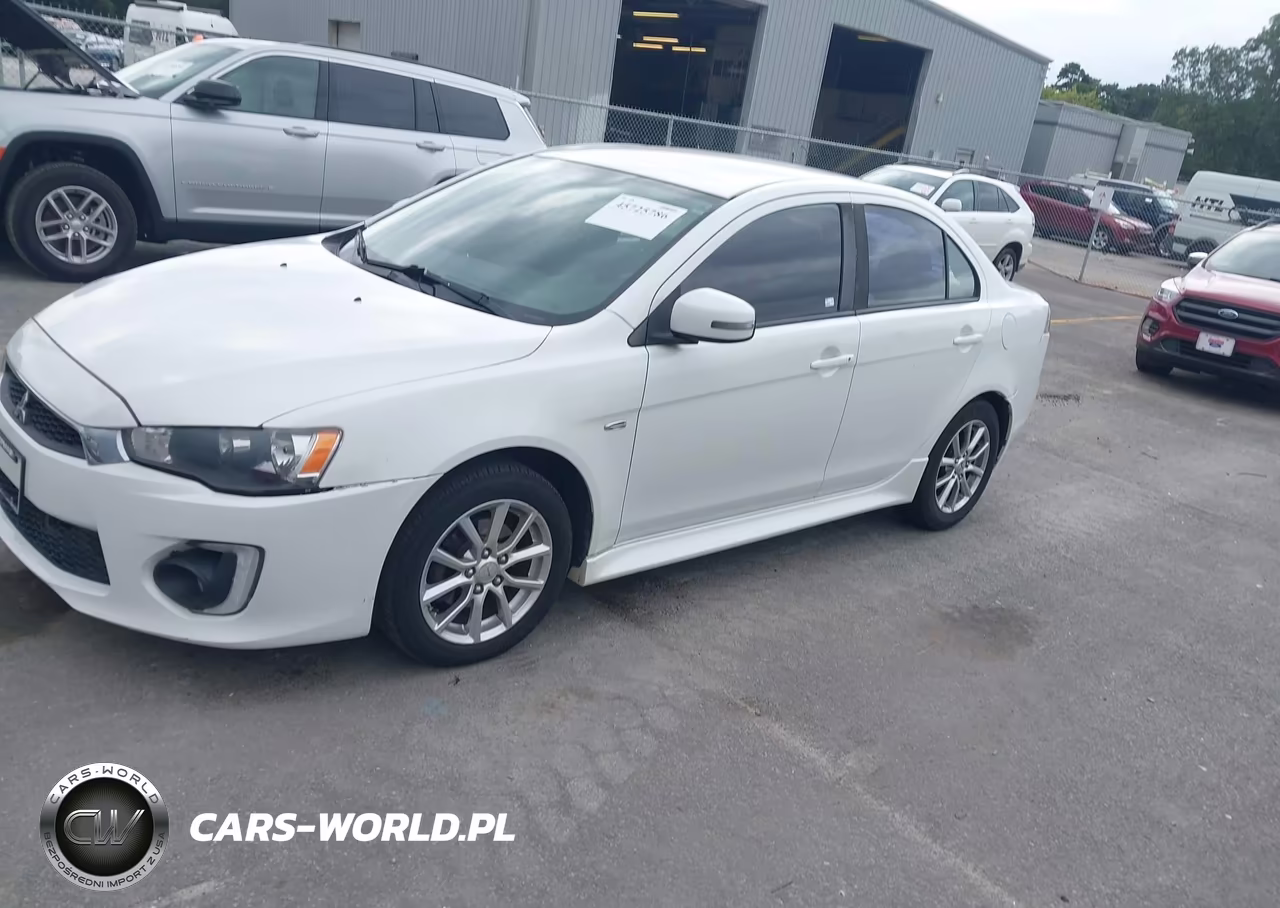 2016 Mitsubishi Lancer Es VIN:JA32U2FUXGU007381 - 2