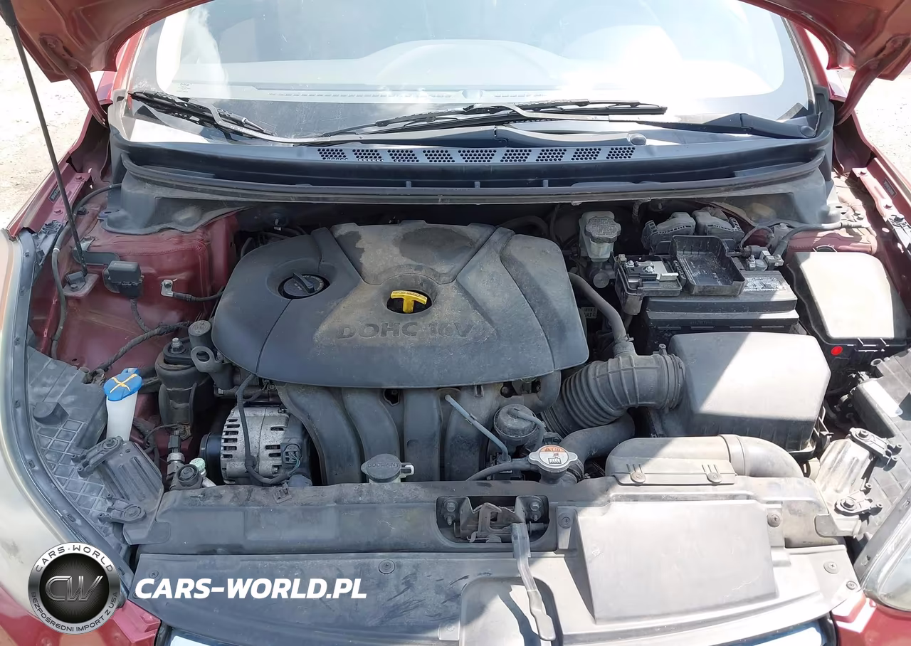 2013 Hyundai Elantra Gls VIN:5NPDH4AE7DH389899 - 10
