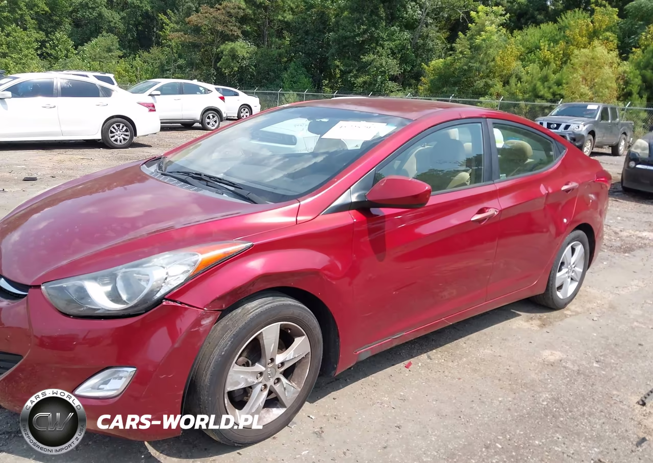2013 Hyundai Elantra Gls VIN:5NPDH4AE7DH389899 - 6