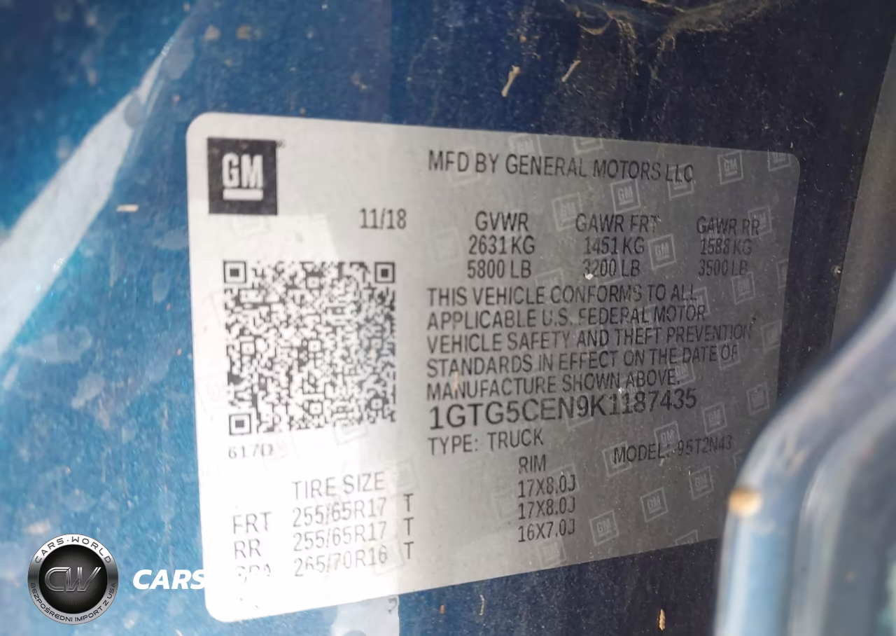 2019 GMC Canyon Sle VIN:1GTG5CEN9K1187435 - 9