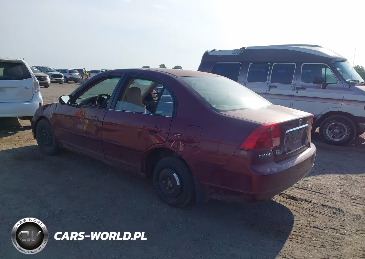 2002 Honda Civic Lx VIN:2HGES16572H585667 - 3