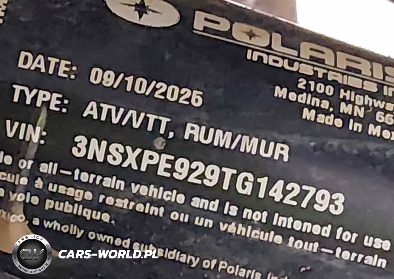 2026 Polaris Rzr Pro Xp Sport VIN:3NSXPE929TG142793 - 10