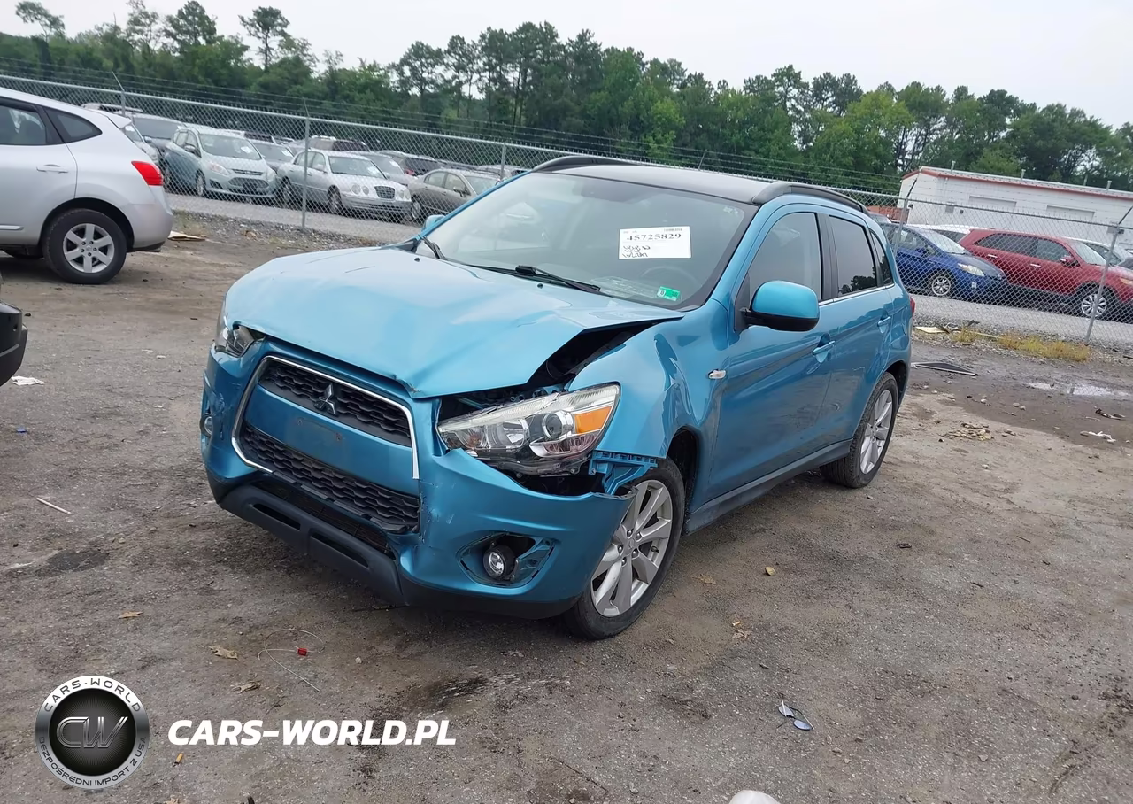 2013 Mitsubishi Outlander Sport Se VIN:4A4AR4AUXDE009714 - 2