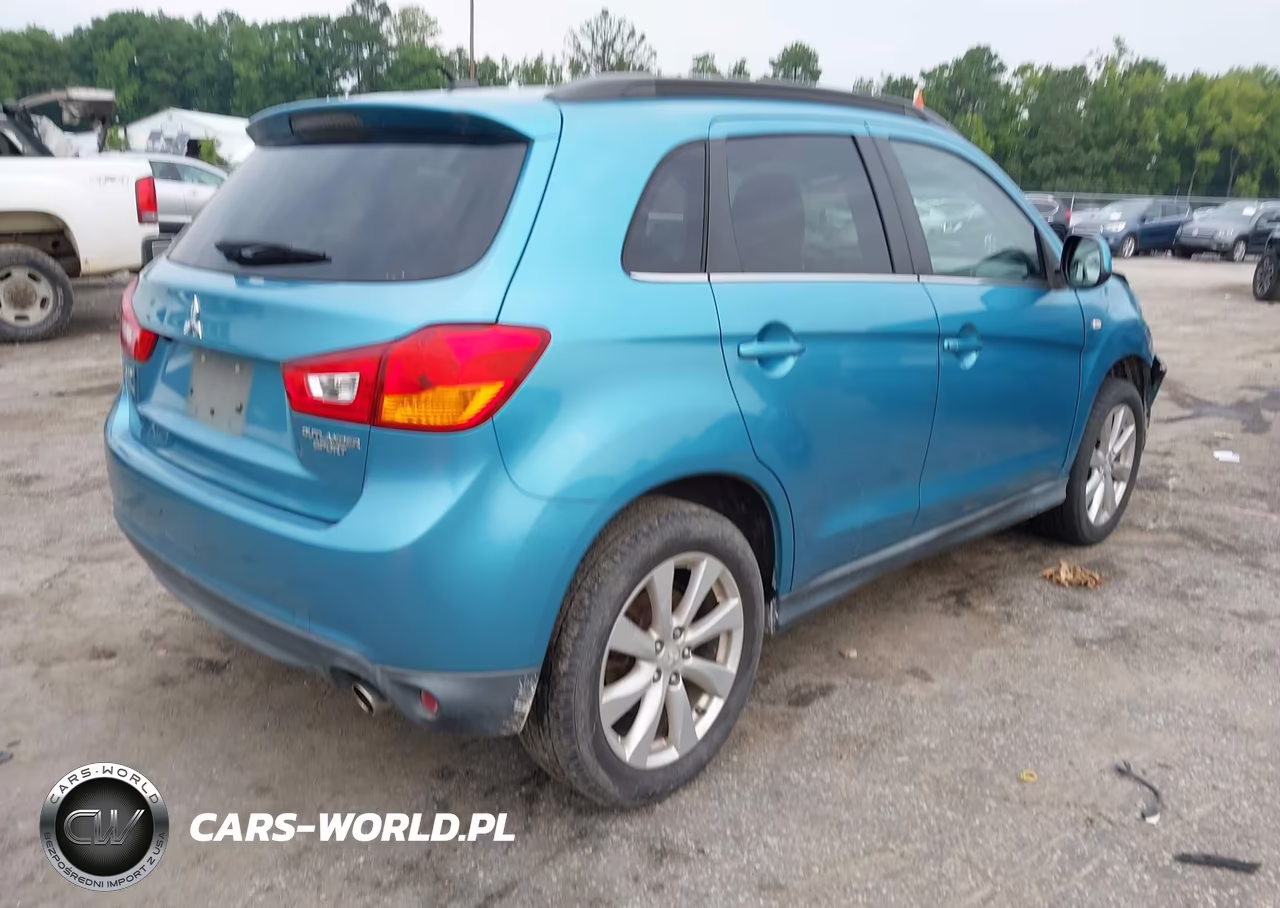 2013 Mitsubishi Outlander Sport Se VIN:4A4AR4AUXDE009714 - 4