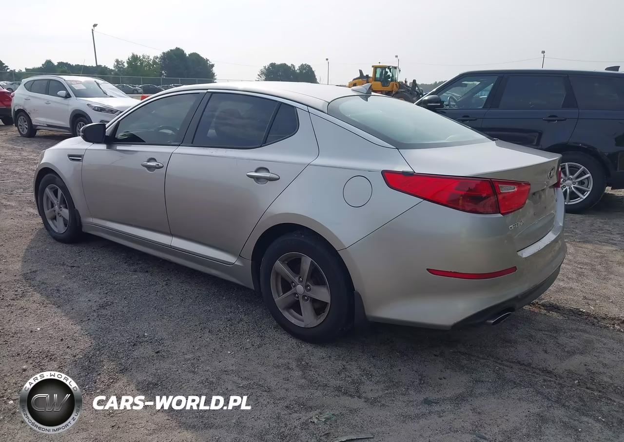 2014 Kia Optima Lx VIN:5XXGM4A73EG284963 - 3