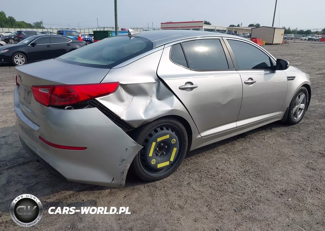 2014 Kia Optima Lx VIN:5XXGM4A73EG284963 - 4