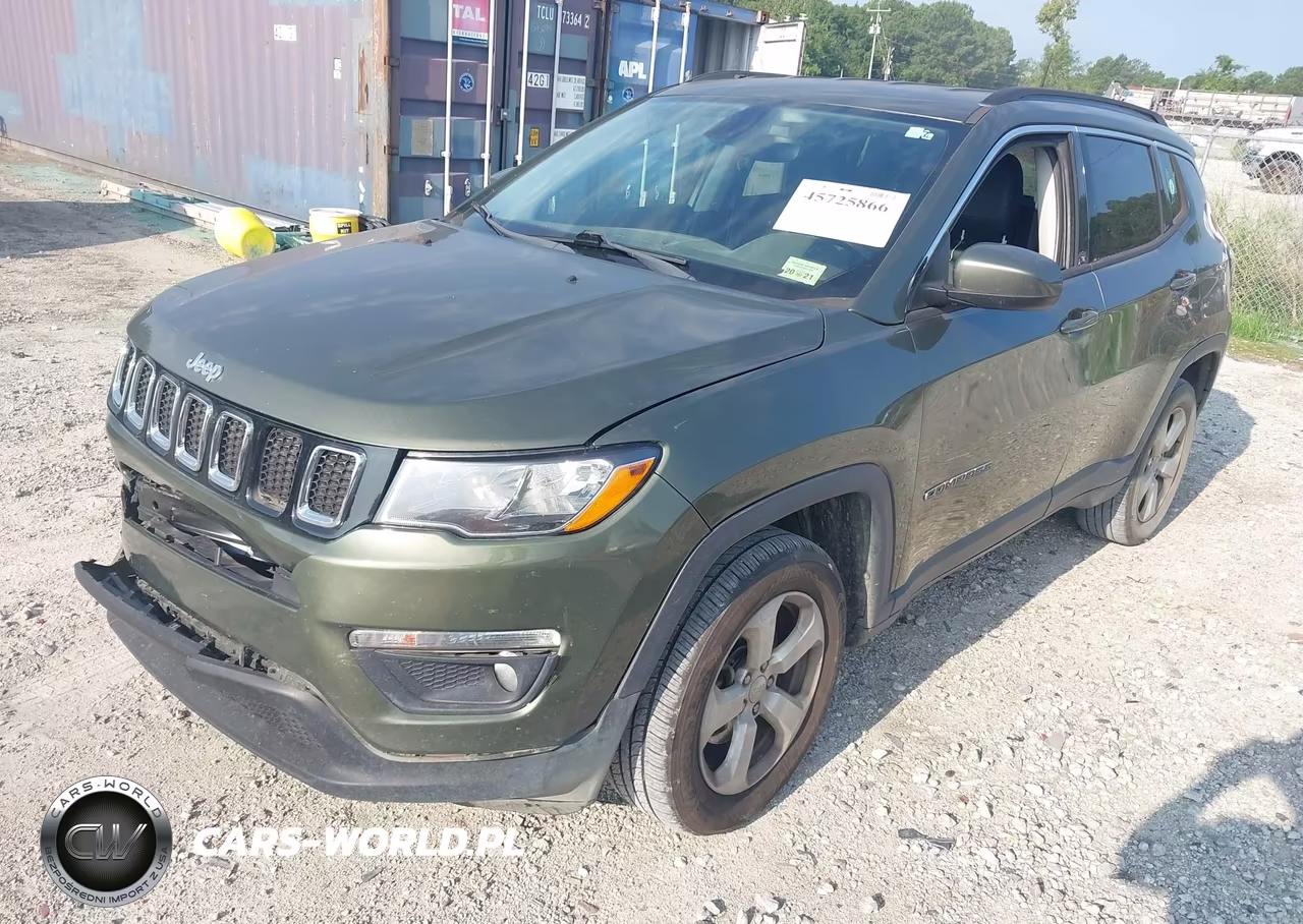2018 Jeep Compass Latitude 4X4 VIN:3C4NJDBB2JT418492 - 2