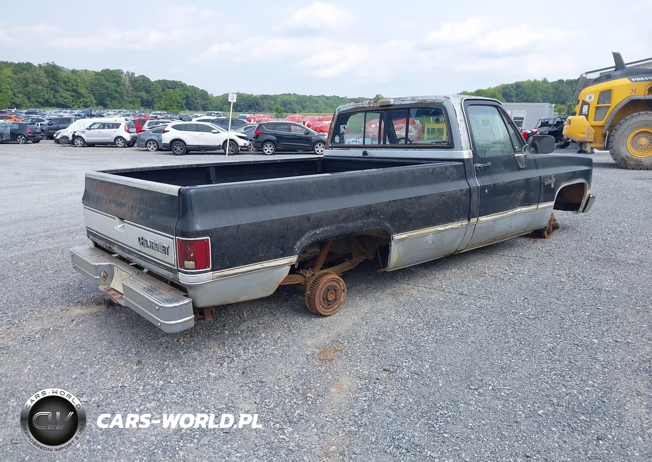 1985 Chevrolet C10 VIN:2GCEC14H7F1122810 - 4