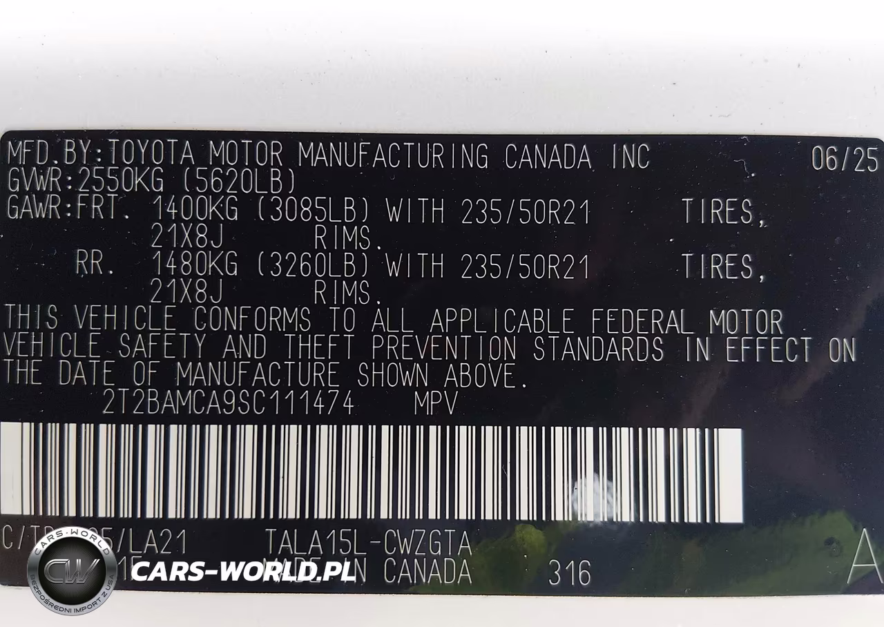 2025 Lexus Rx 350 Luxury VIN:2T2BAMCA9SC111474 - 9