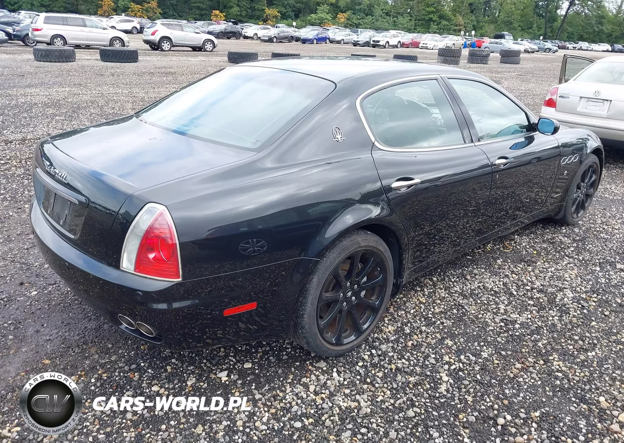2007 Maserati Quattroporte Base Duoselect-Executive Duoselect-Sport Gt Duoselect VIN:ZAMCE39A370026805 - 4