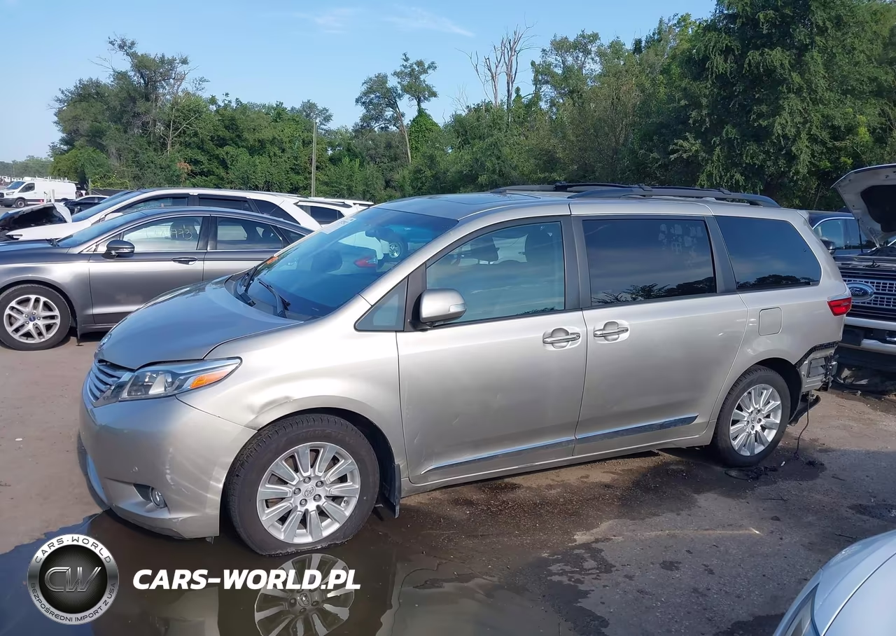 2015 Toyota Sienna Limited Premium 7 Passenger VIN:5TDDK3DC7FS115895 - 15