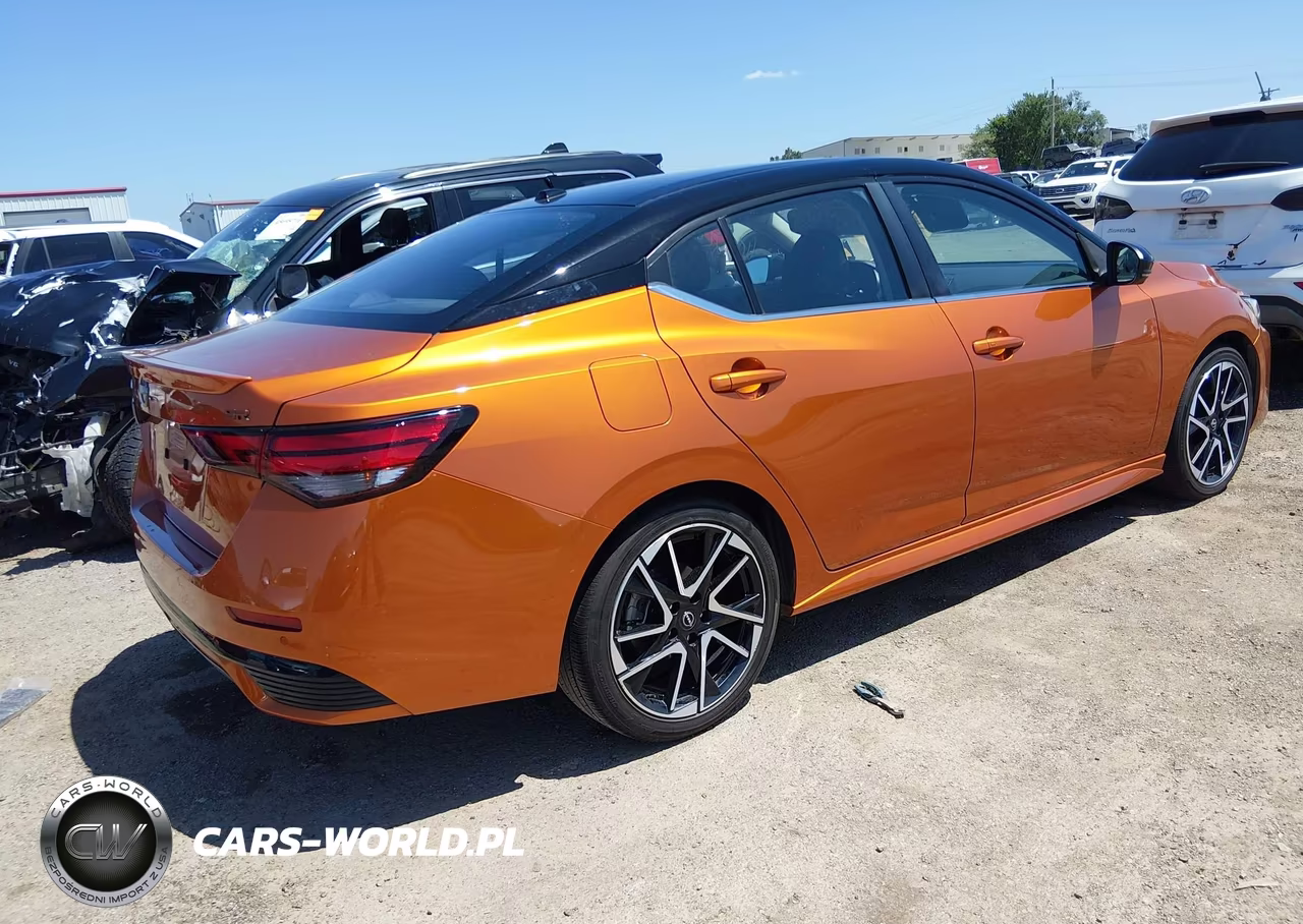 2025 Nissan Sentra Sr VIN:3N1AB8DV0SY246318 - 4