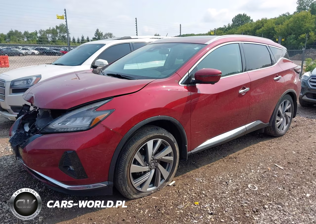 2020 Nissan Murano Sl Intelligent Awd VIN:5N1AZ2CS5LN135092 - 2