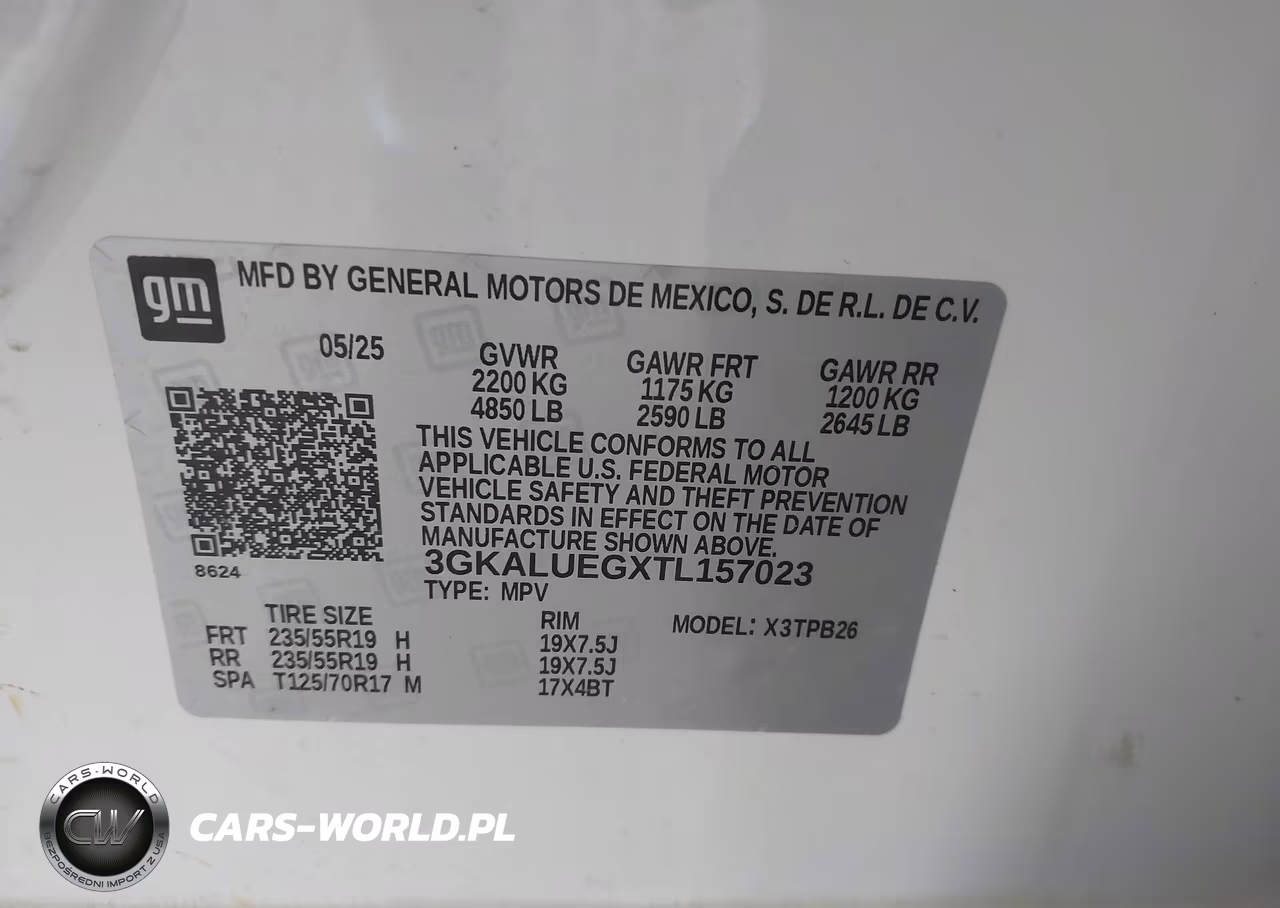 2026 GMC Terrain Awd Elevation VIN:3GKALUEGXTL157023 - 9