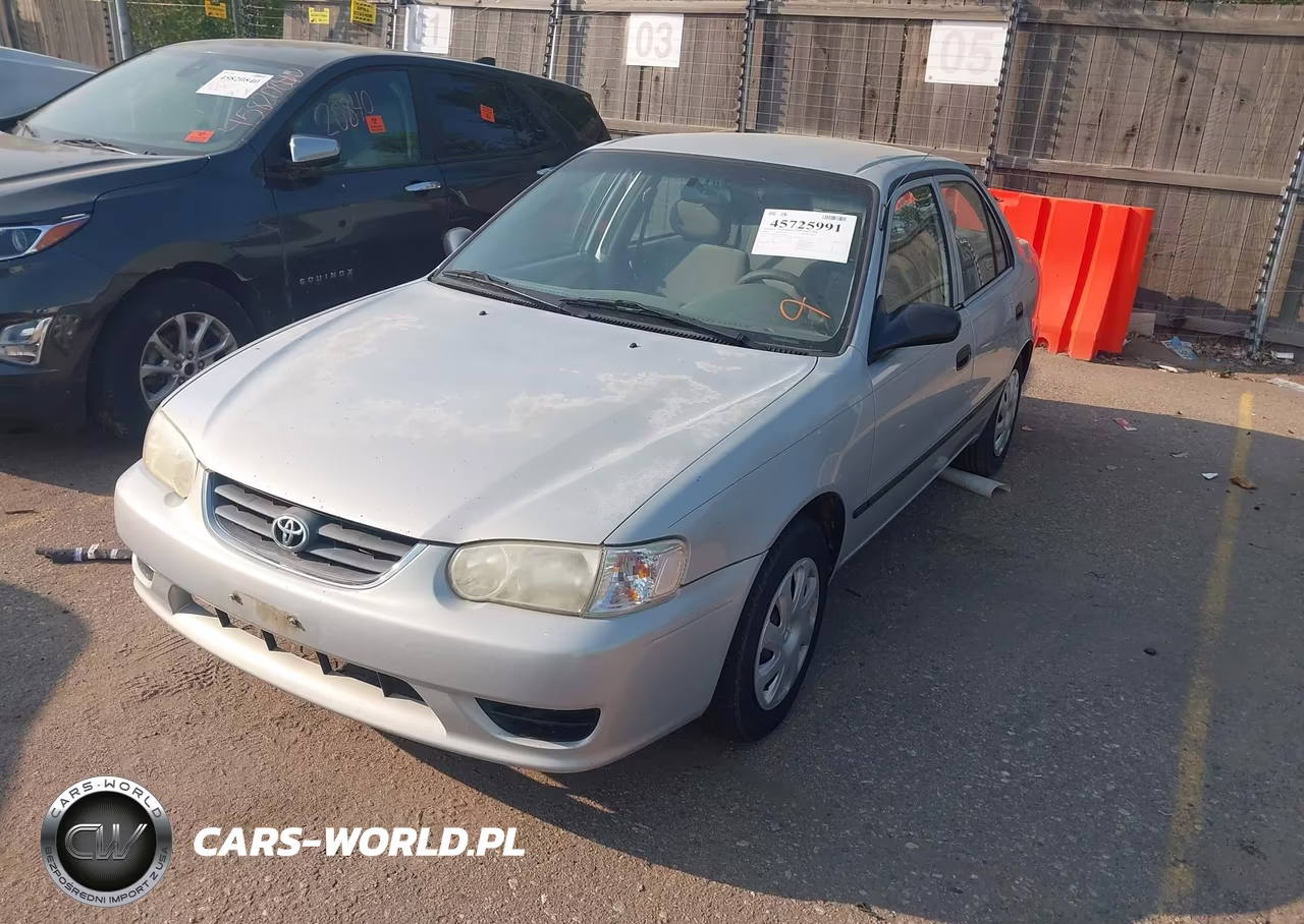 2001 Toyota Corolla Ce VIN:1NXBR12E21Z509722 - 2