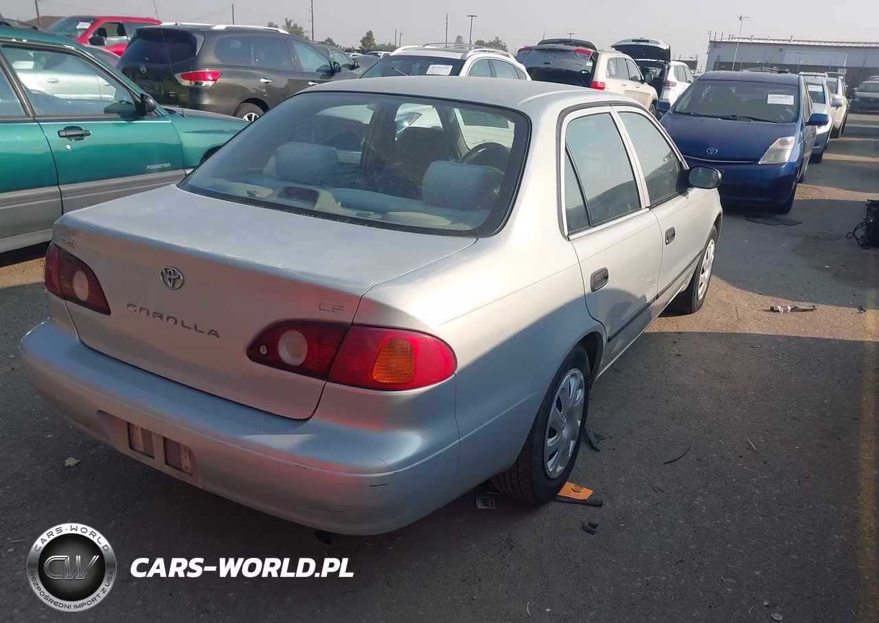 2001 Toyota Corolla Ce VIN:1NXBR12E21Z509722 - 4