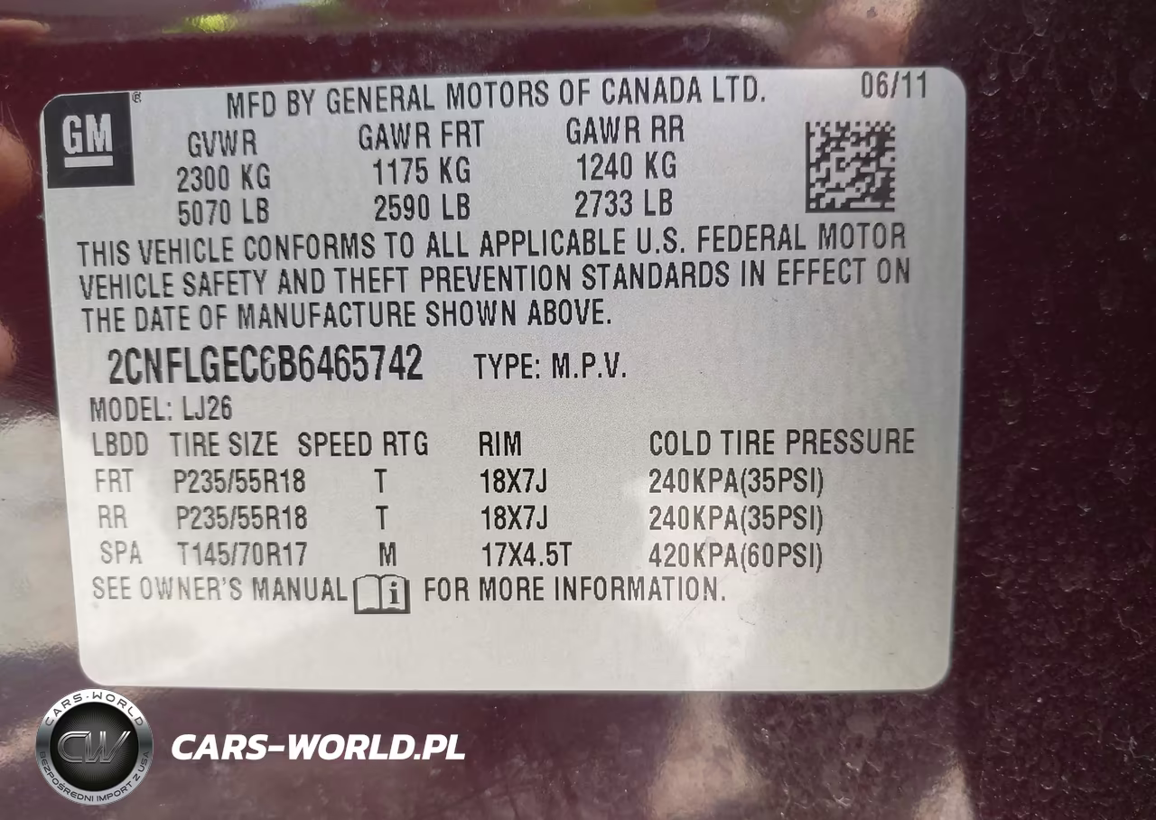 2011 Chevrolet Equinox Ltz VIN:2CNFLGEC6B6465742 - 9