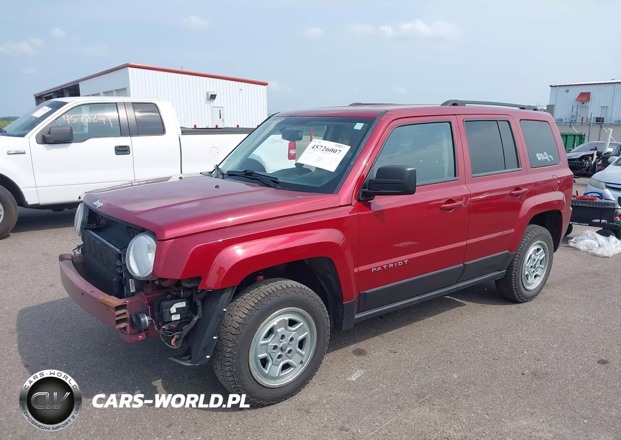 2016 Jeep Patriot Sport VIN:1C4NJPBB4GD575327 - 2