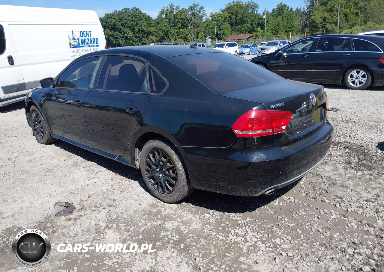 2014 Volkswagen Passat 2.5L S VIN:1VWAP7A30EC028093 - 3