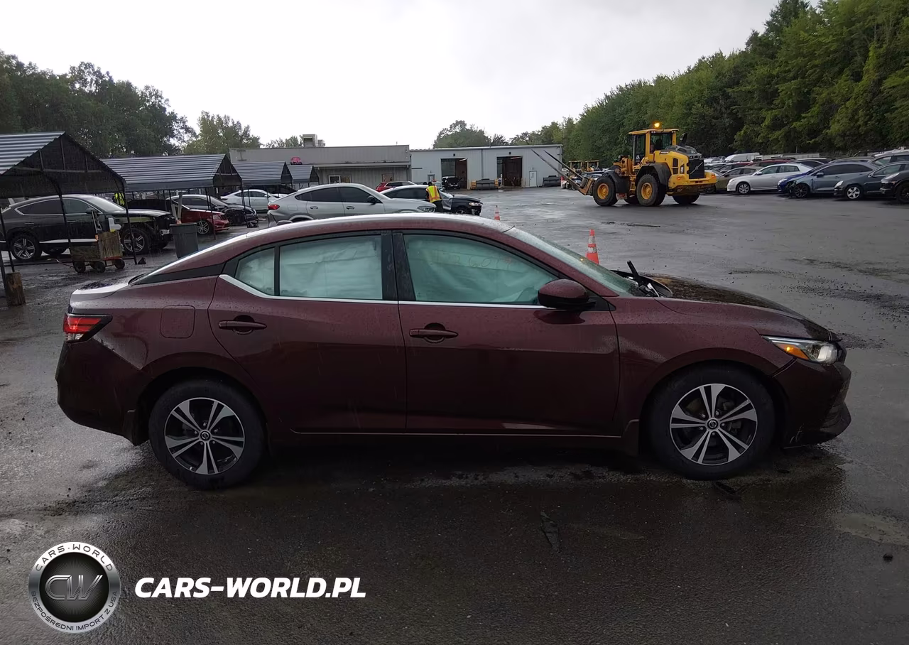 2021 Nissan Sentra Sv Xtronic Cvt VIN:3N1AB8CV2MY314588 - 14
