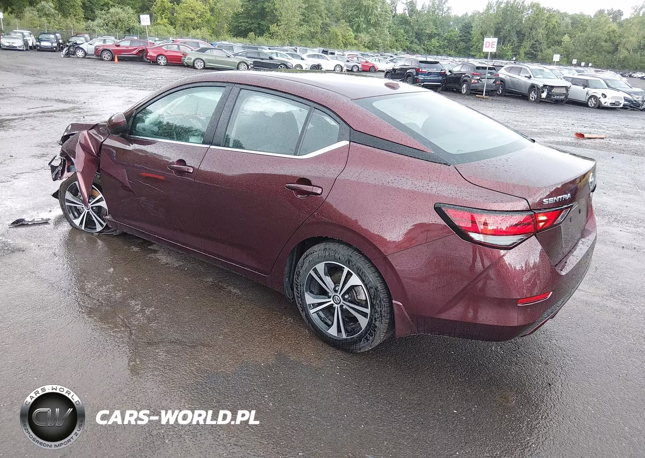 2021 Nissan Sentra Sv Xtronic Cvt VIN:3N1AB8CV2MY314588 - 3