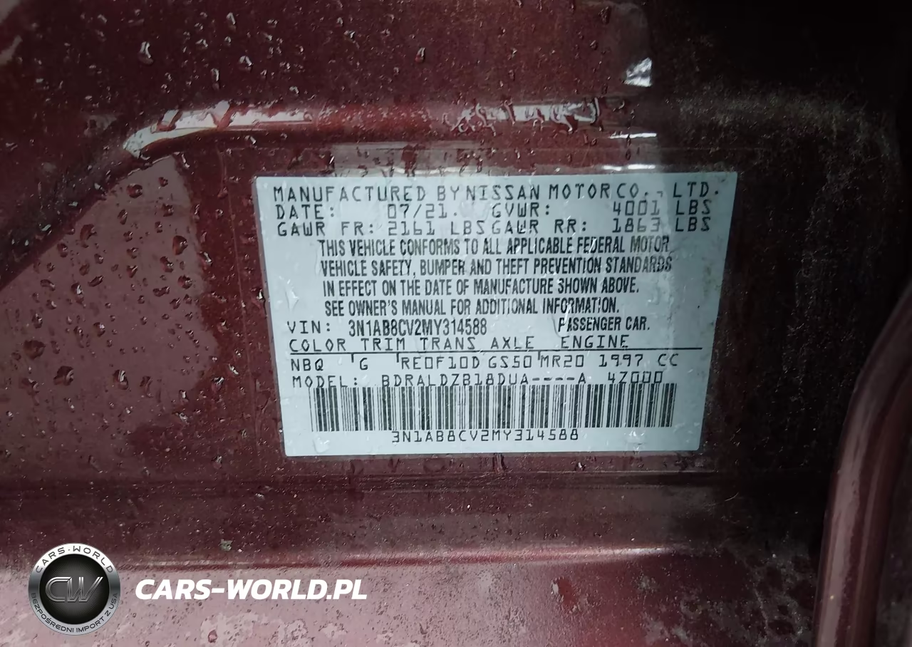 2021 Nissan Sentra Sv Xtronic Cvt VIN:3N1AB8CV2MY314588 - 9