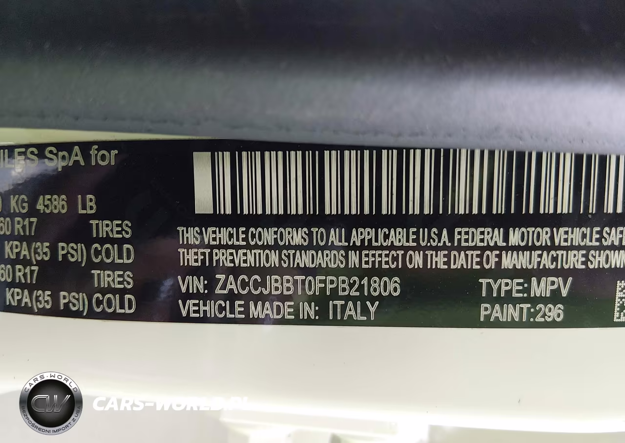 2015 Jeep Renegade Latitude VIN:ZACCJBBT0FPB21806 - 9