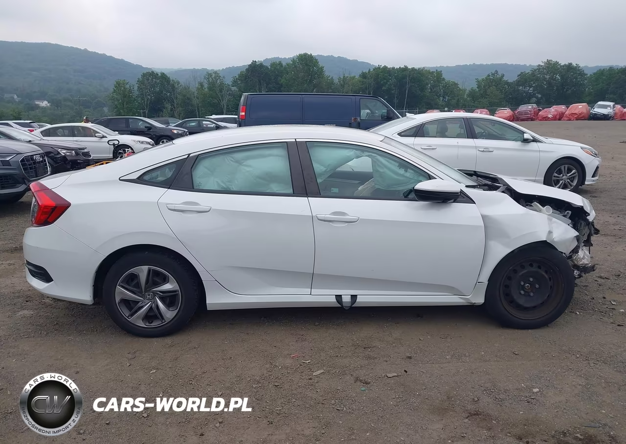 2019 Honda Civic Lx VIN:2HGFC2F63KH555825 - 14
