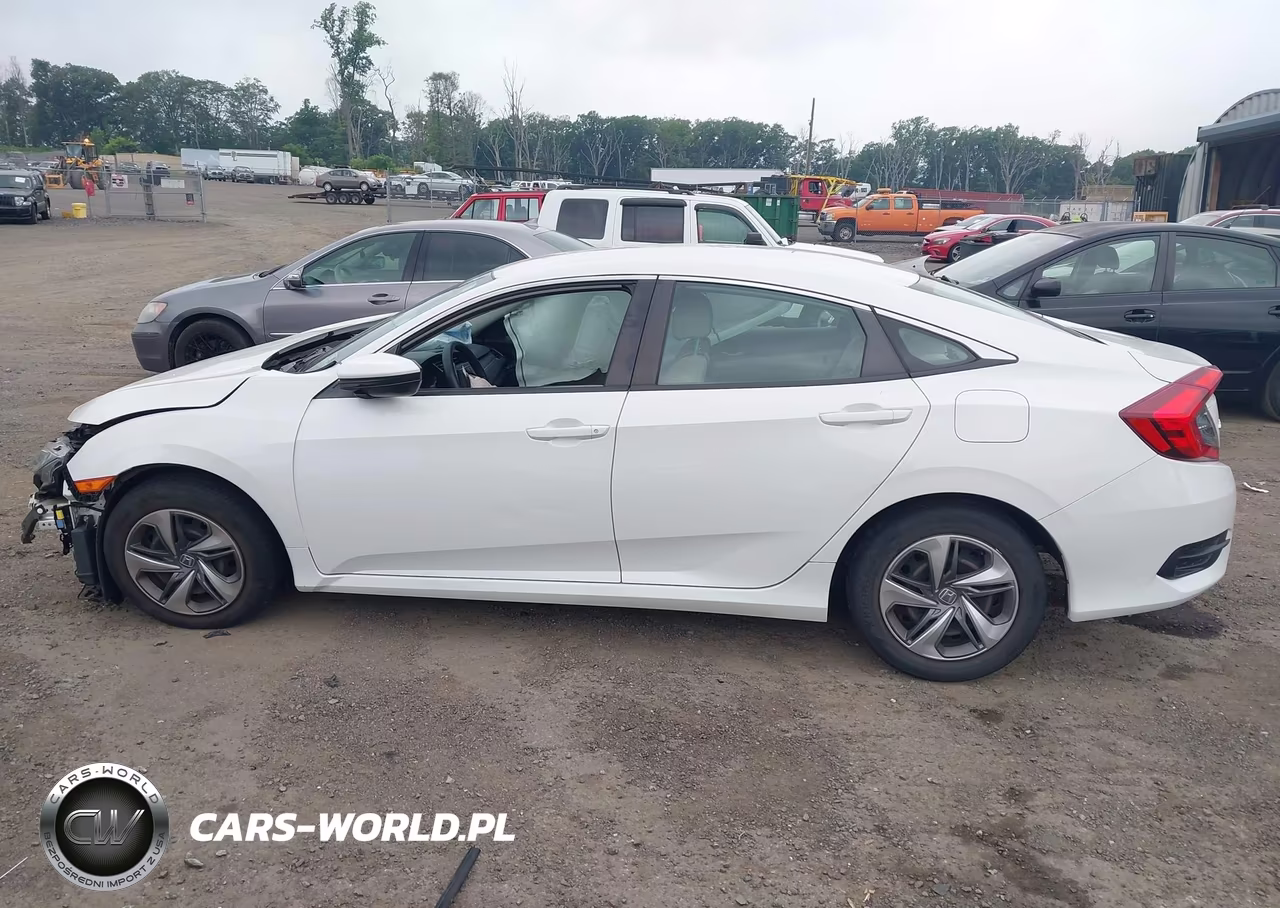 2019 Honda Civic Lx VIN:2HGFC2F63KH555825 - 15