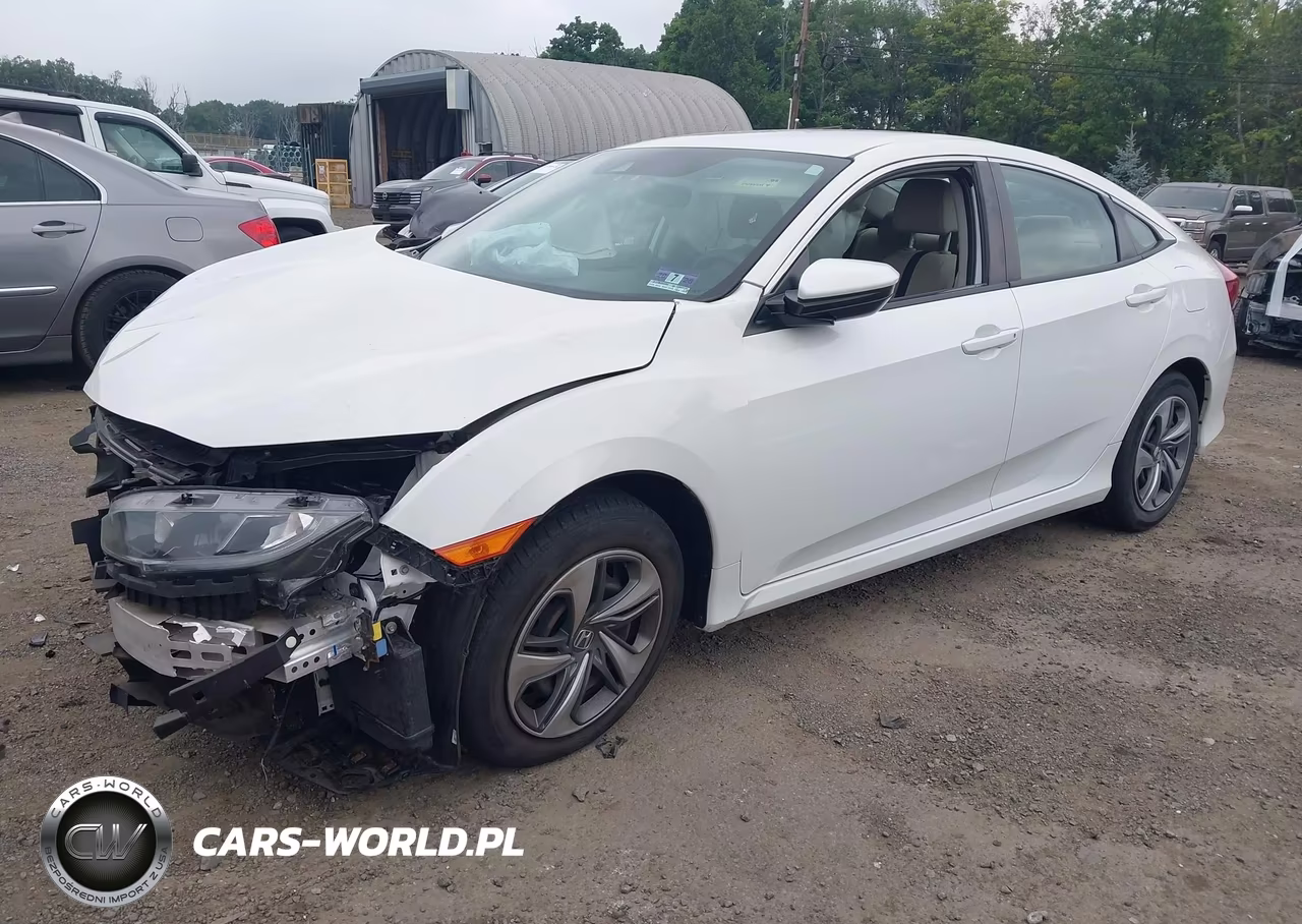 2019 Honda Civic Lx VIN:2HGFC2F63KH555825 - 2