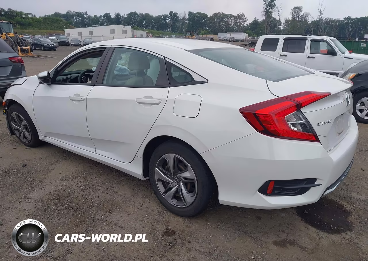 2019 Honda Civic Lx VIN:2HGFC2F63KH555825 - 3